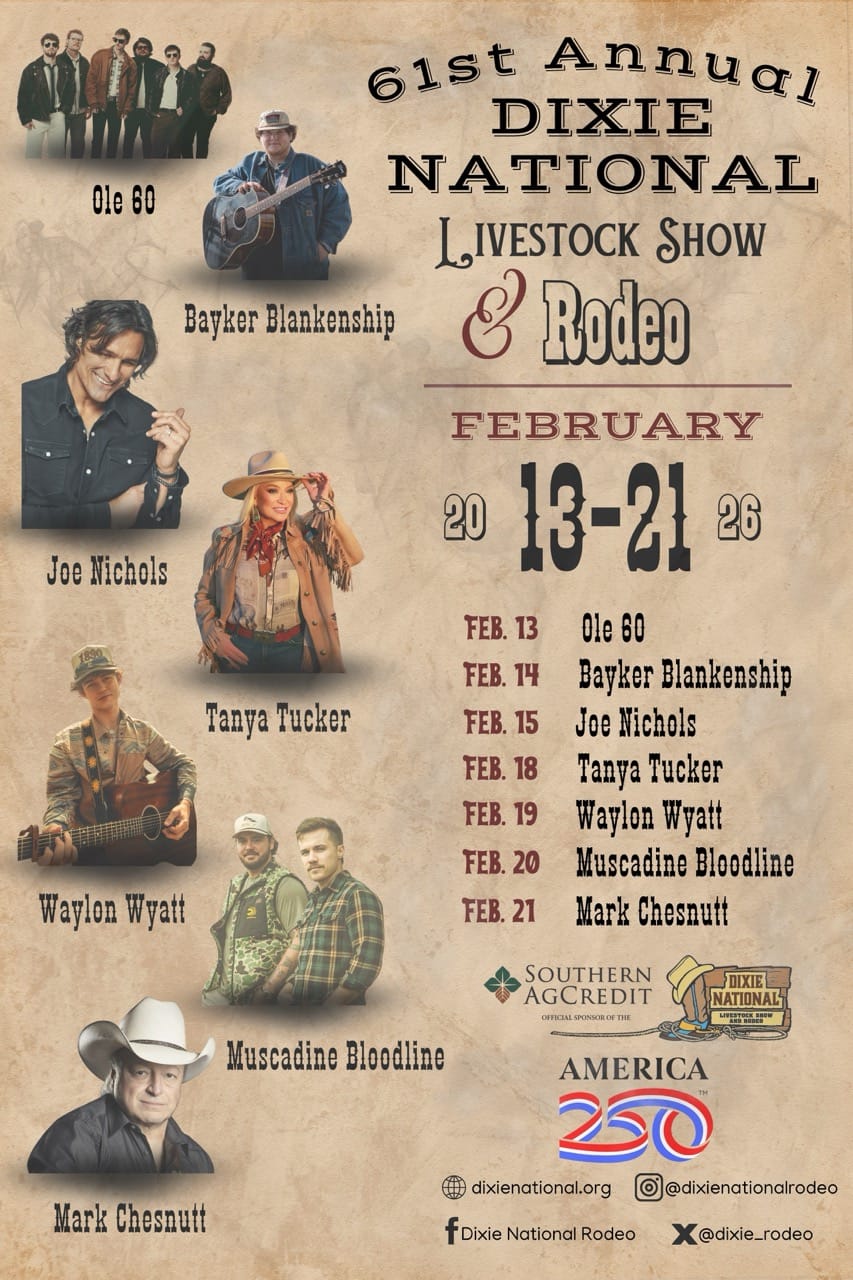 Dixie National Entertainment Dixie National Rodeo