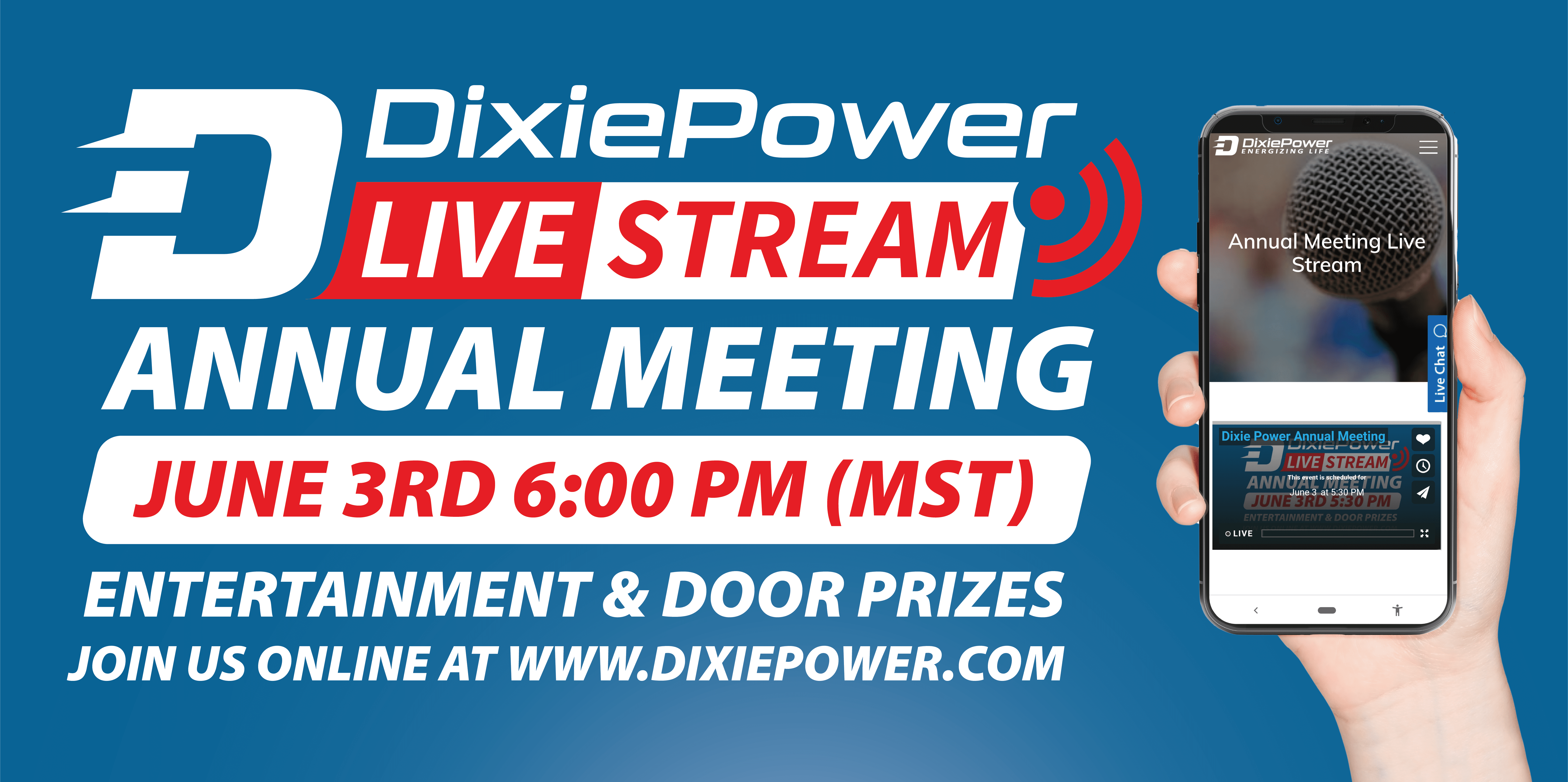 Dixie Power Energizing Life