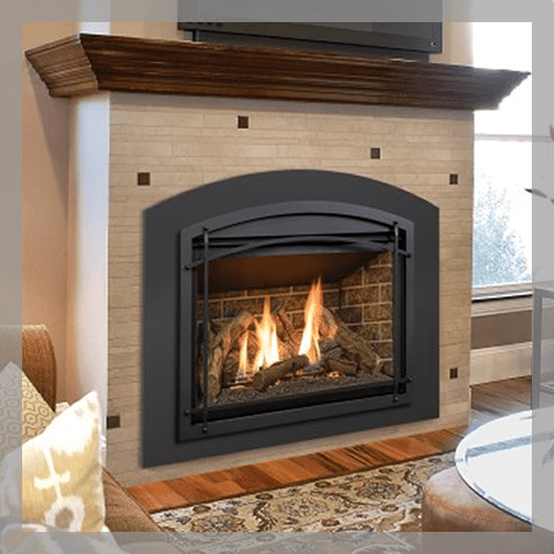 Kozy Heat Slayton 42S Direct Vent Gas Fireplace Dixie Products