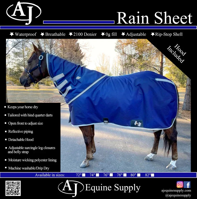 AJ EquineRain Sheet 2100D 0G DixonSaddlery