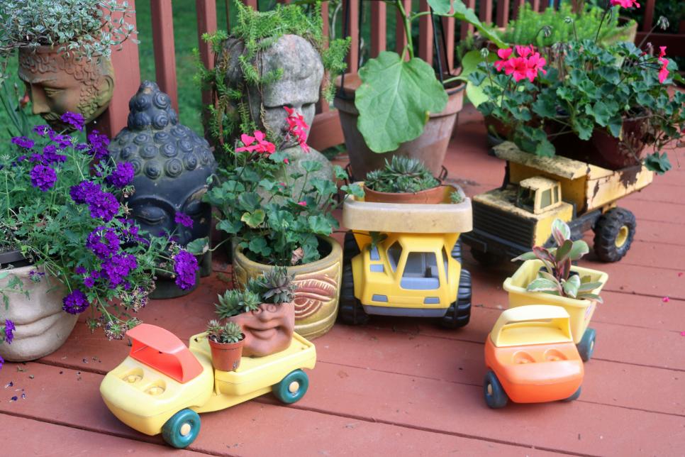 13 Unusual and Upcycled Container Gardens
