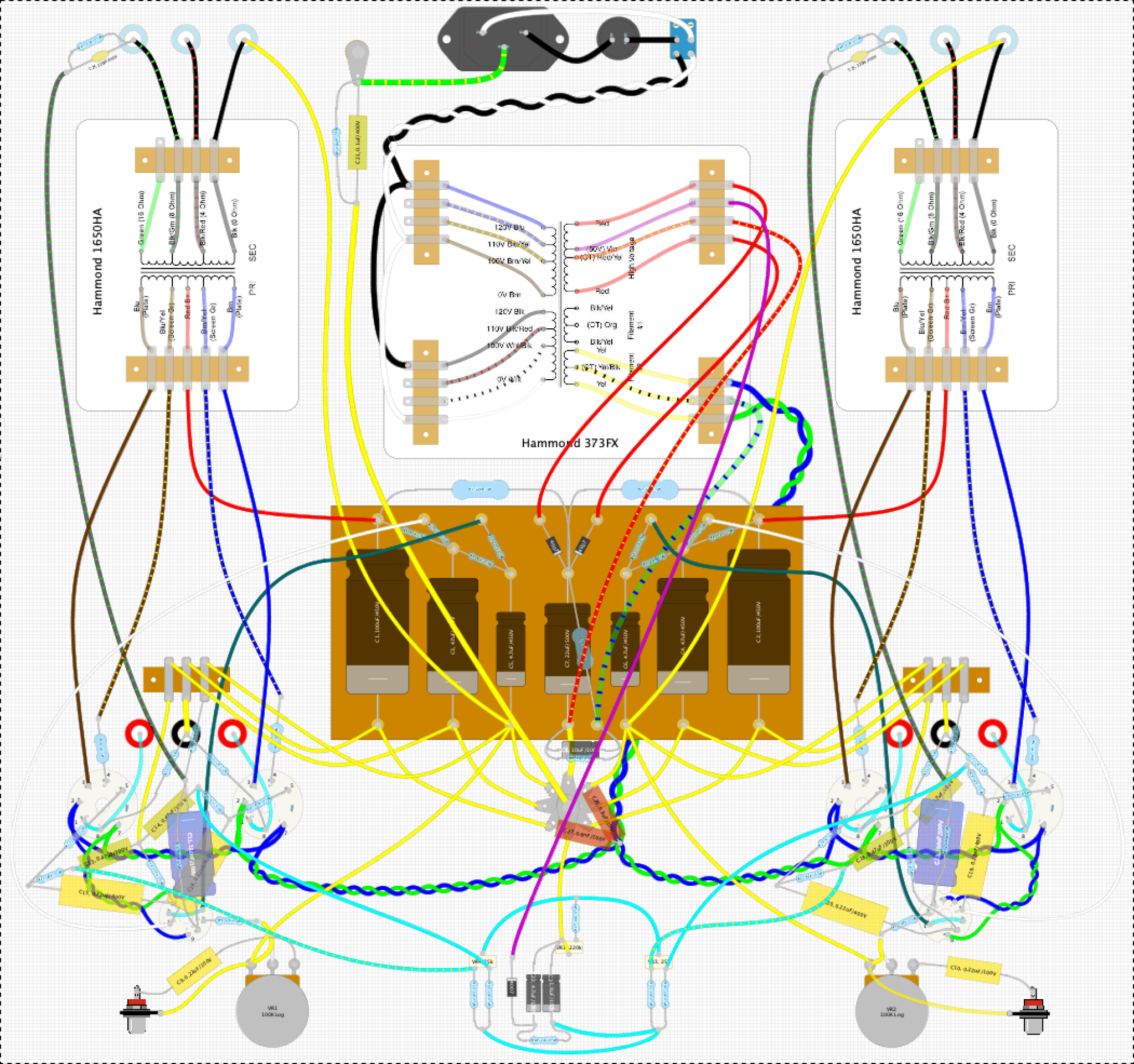 EL34 PP Layout Proposal | diyAudio