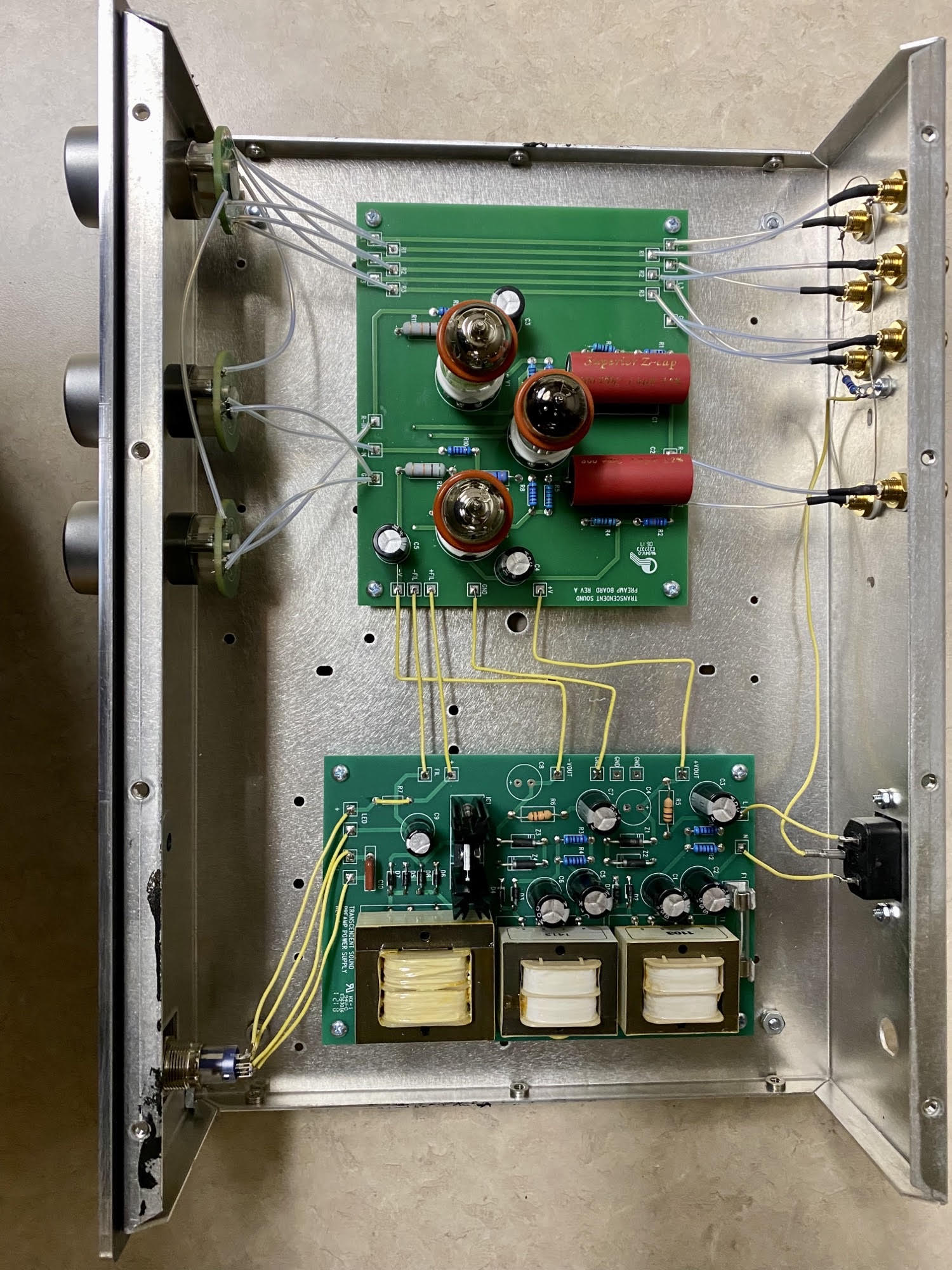 How to add an amplifier selector switch to my GG preamp? diyAudio