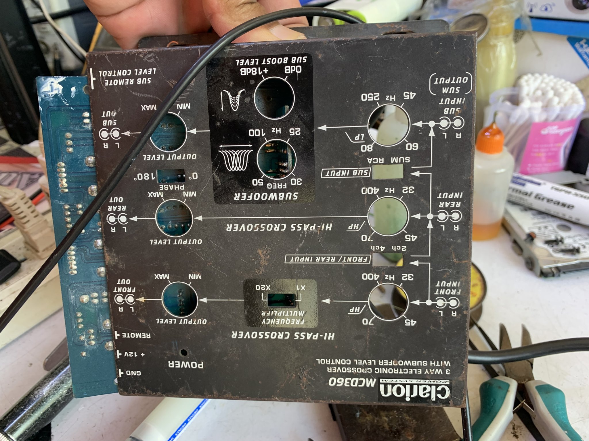 Clarion MCD360 powersupply mod? | diyAudio