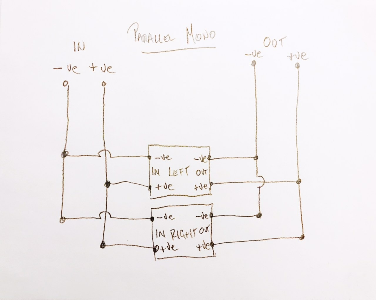 Amp Camp parallel input / mono wiring | diyAudio