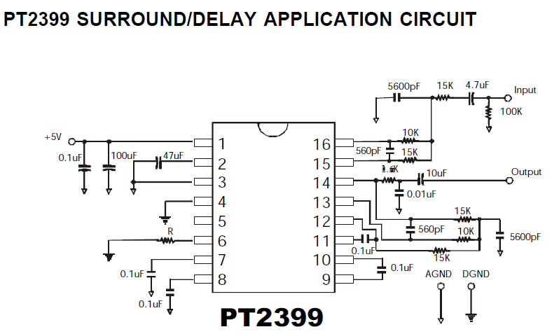 Delay Pedal Circuit Diagram - Circuit Diagram