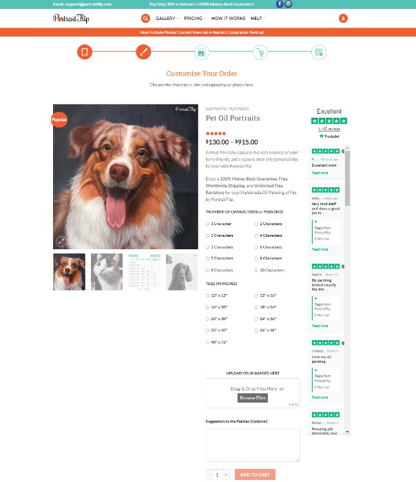 The Best Custom Pet Portrait Company PortraitFlip Review (2023)