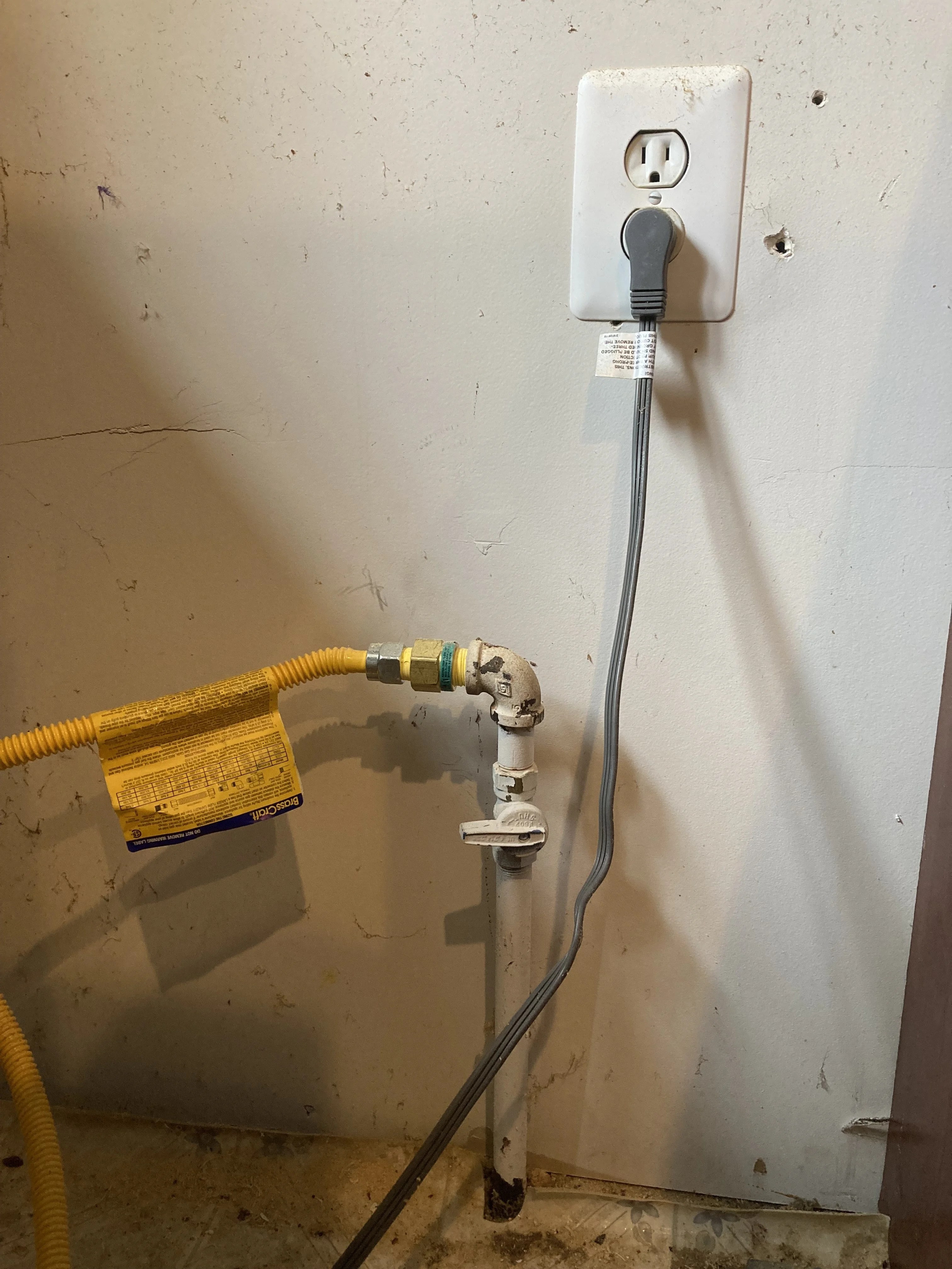 Abandoning Gas Range Supply Pipe DIY Home Improvement Forum
