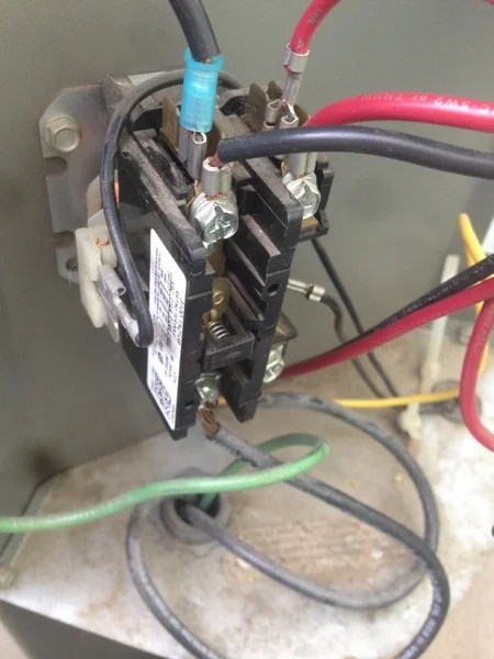 Contactor Wiring Diagram Ac Unit - Wiring Flow Line