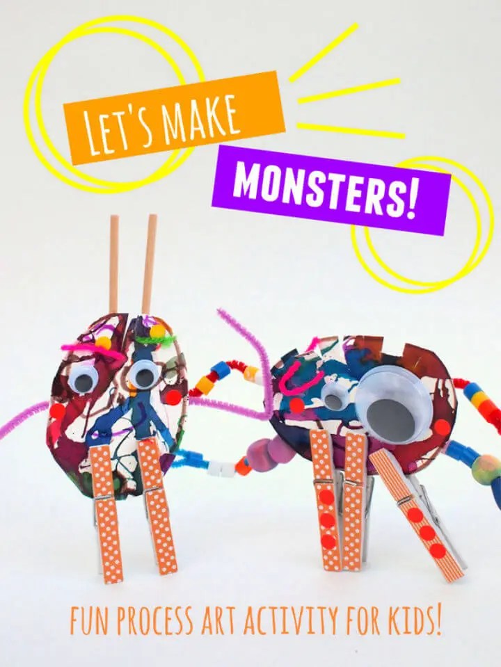 20+ Awesome DIY Monster Craft Ideas For Kids DIYCraftsGuru