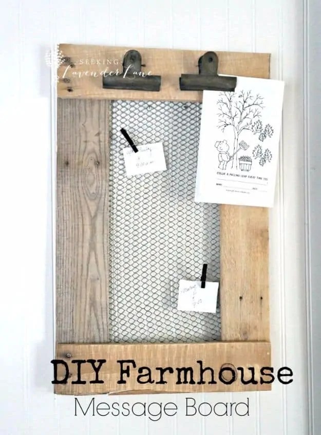 15 Amazing DIY Message Boards DIYCraftsGuru