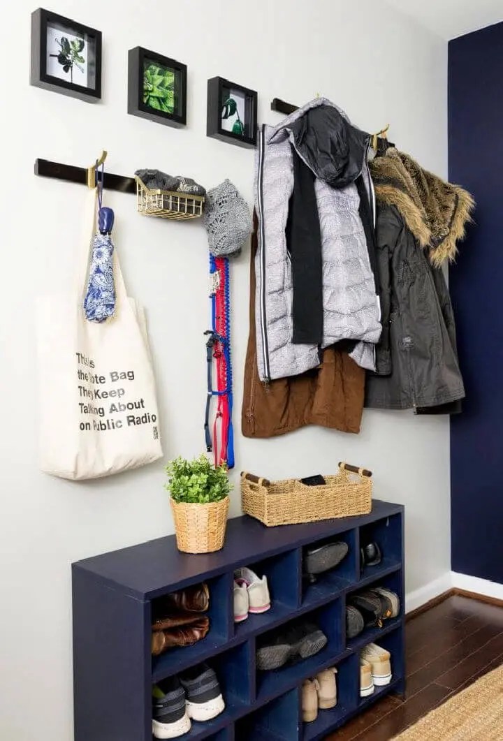 20+ Amazing Entryway Storage Ideas DIYCraftsGuru