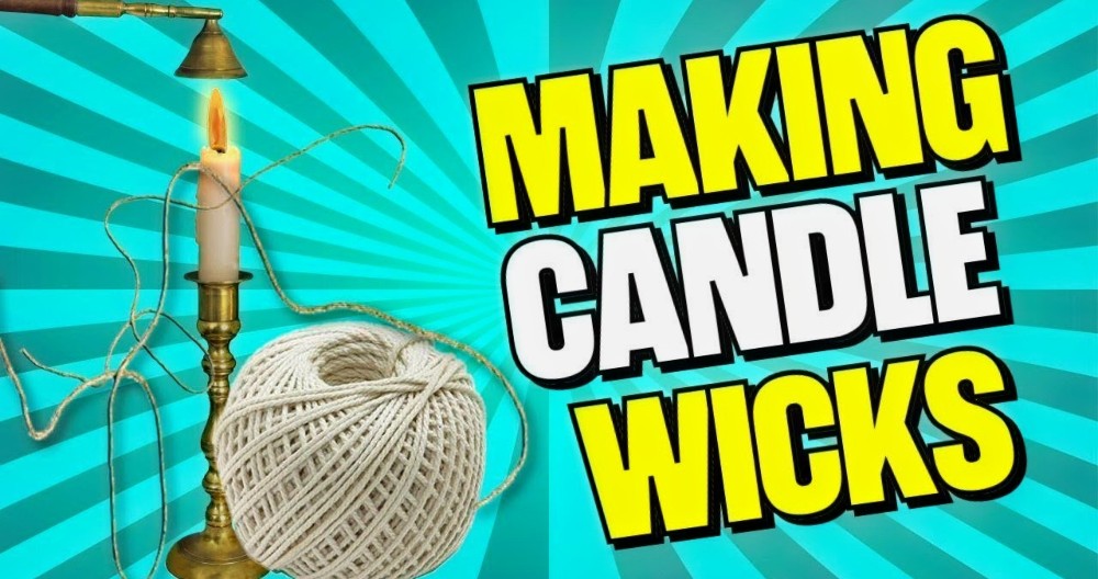 Homemade DIY Candle Wick How to Make Candle Wicks