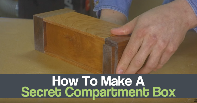DIY Craft Zone How To Make A Secret Compartment Box - DIY Craft Zone