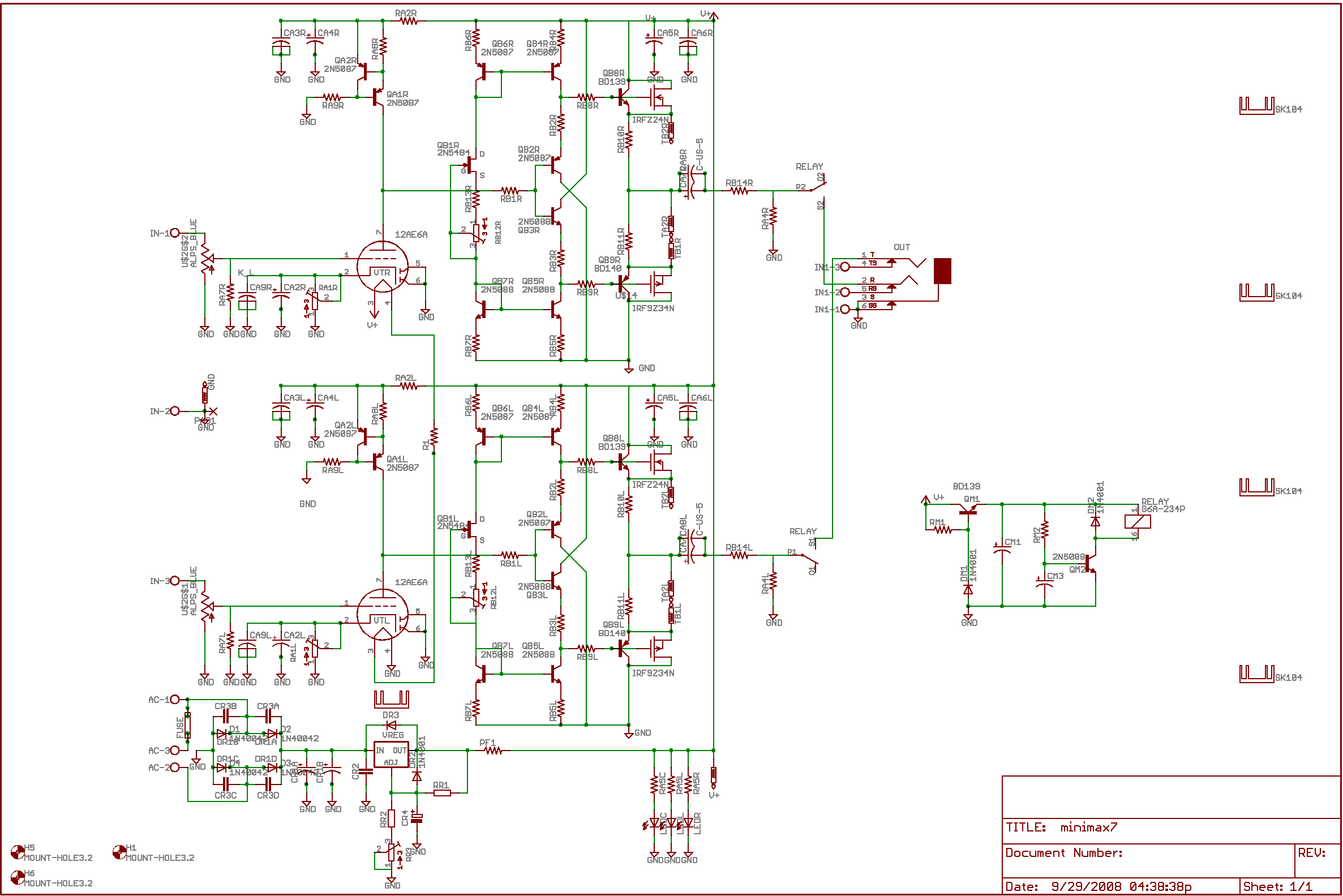 MiniMAX Schematic