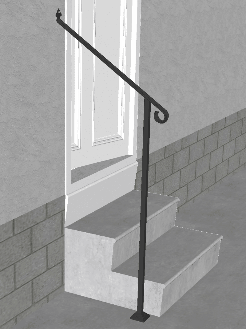 Door Handrails DIY Handrails