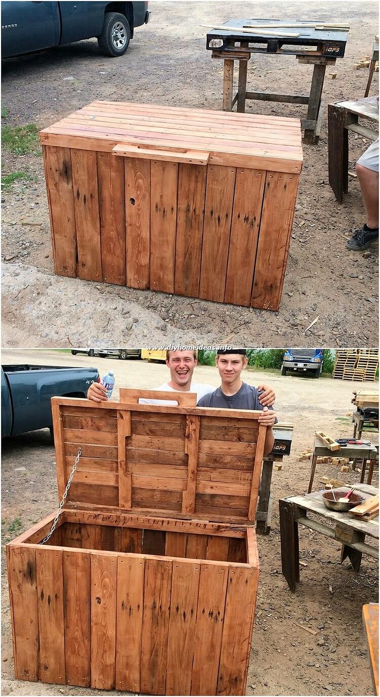 Few Nice Ideas Made with Recycled Wood Pallets DIY Home
