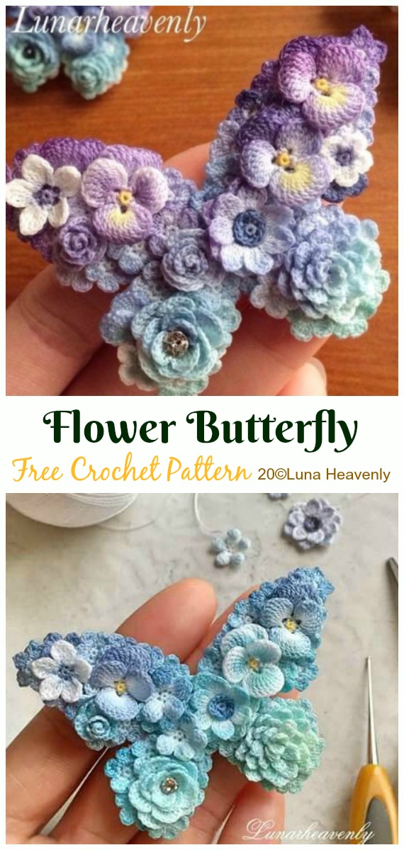 Crochet Butterfly Free Patterns