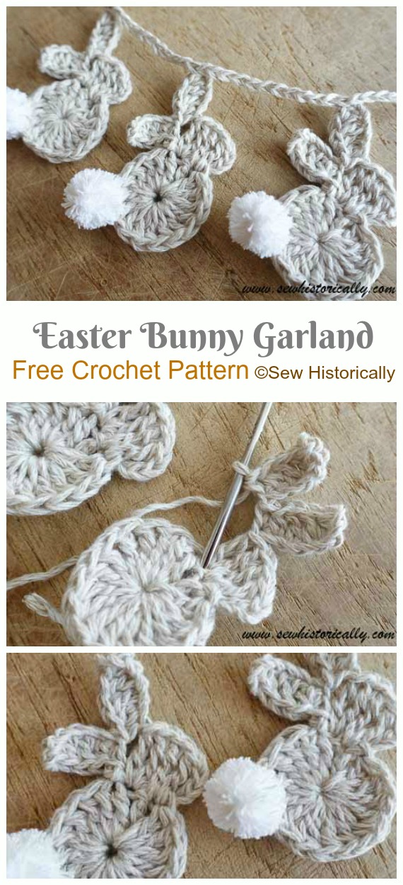 Crochet Bunny Applique Free Patterns Crochet Bunny Applique Free Patterns