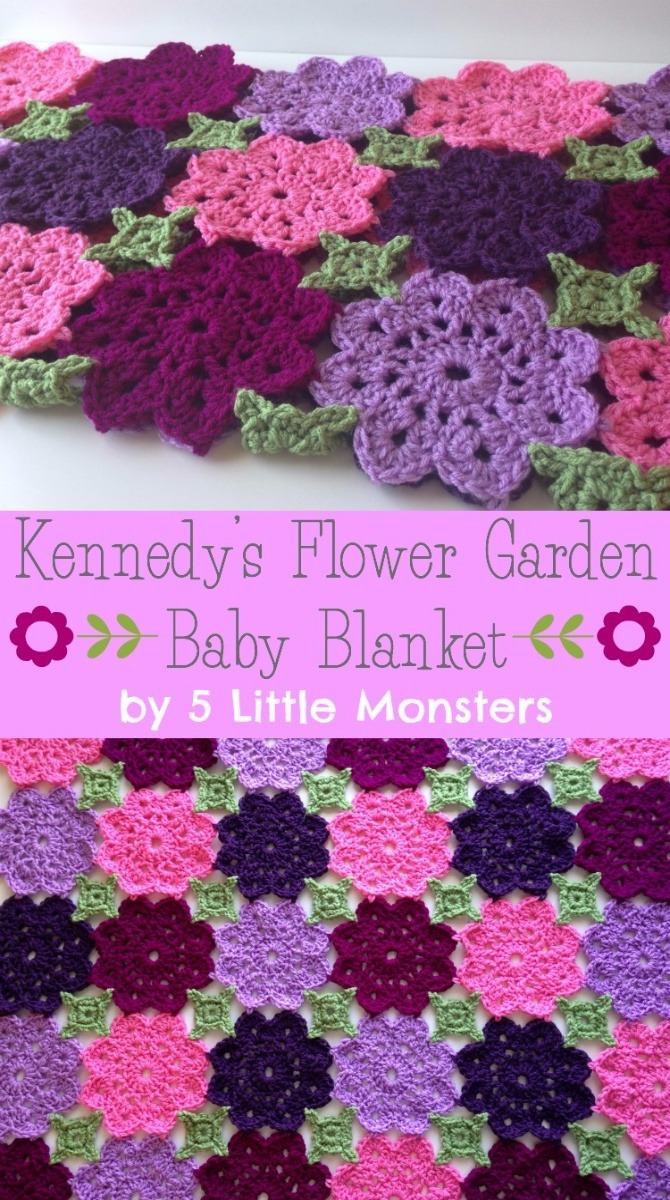 Crochet Flower Blanket Free Pattern Round Up