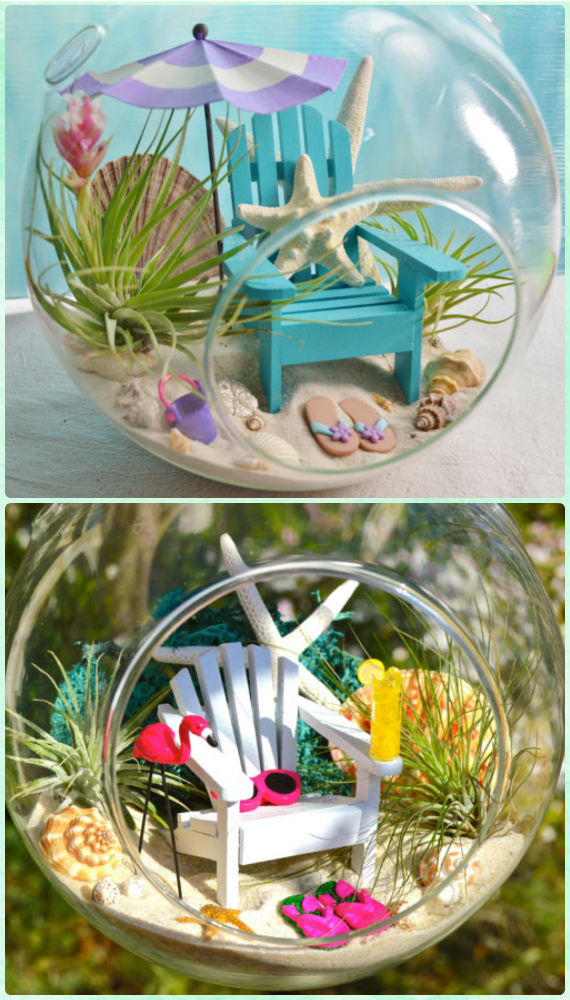 DIY Sand Art Terririum Ideas Projects & Instructions
