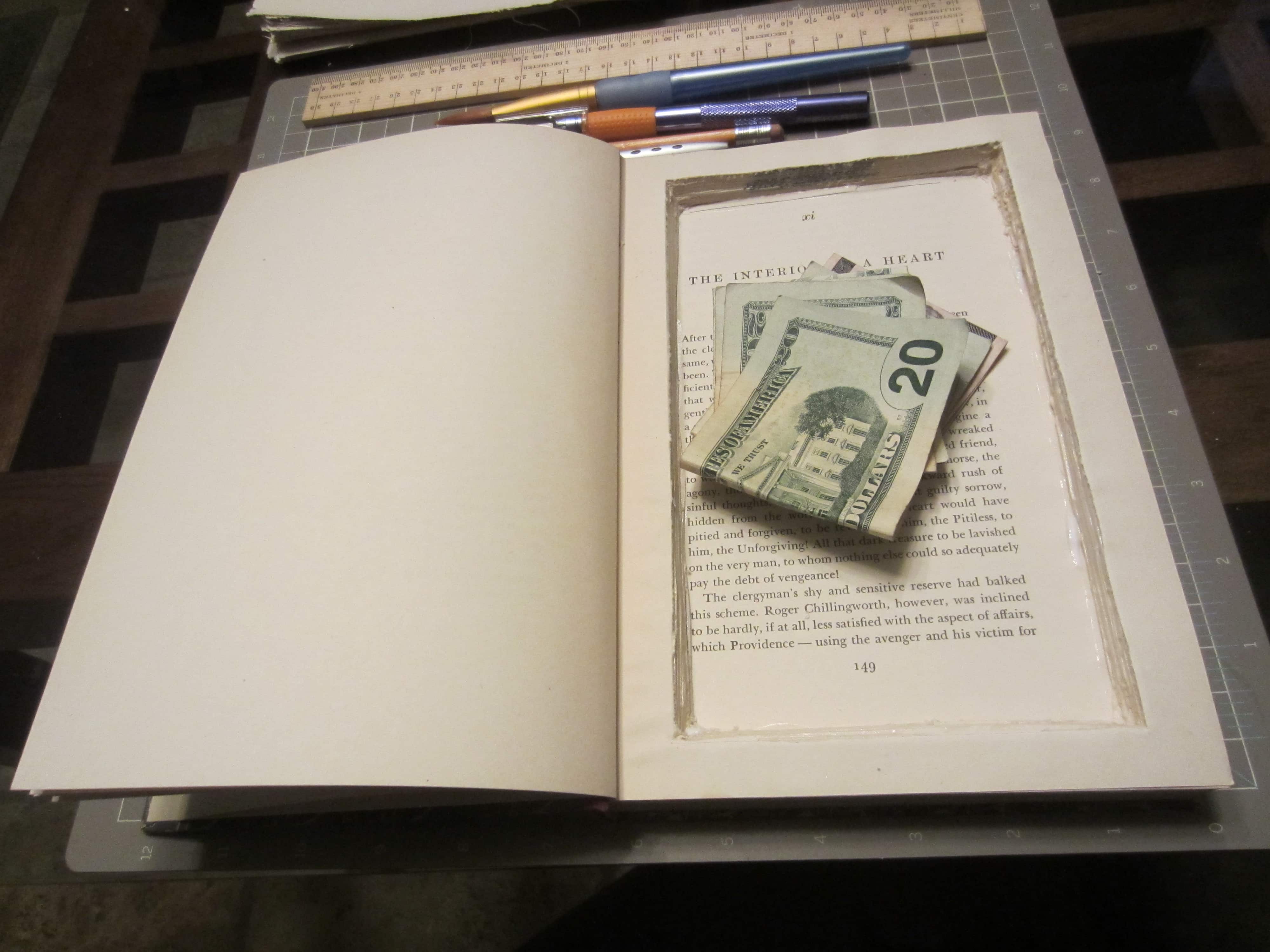 Hallow Book Safe How To DIY Inspired