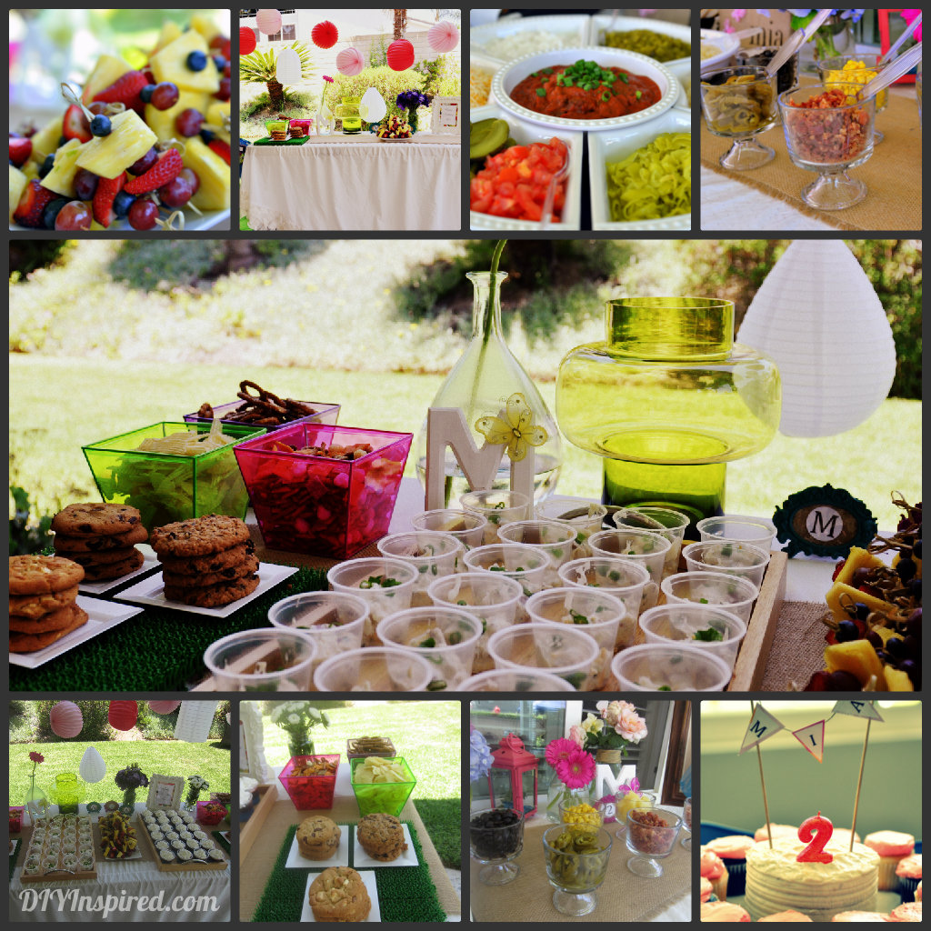 Summer Birthday Party Food and Drink DIY Inspired