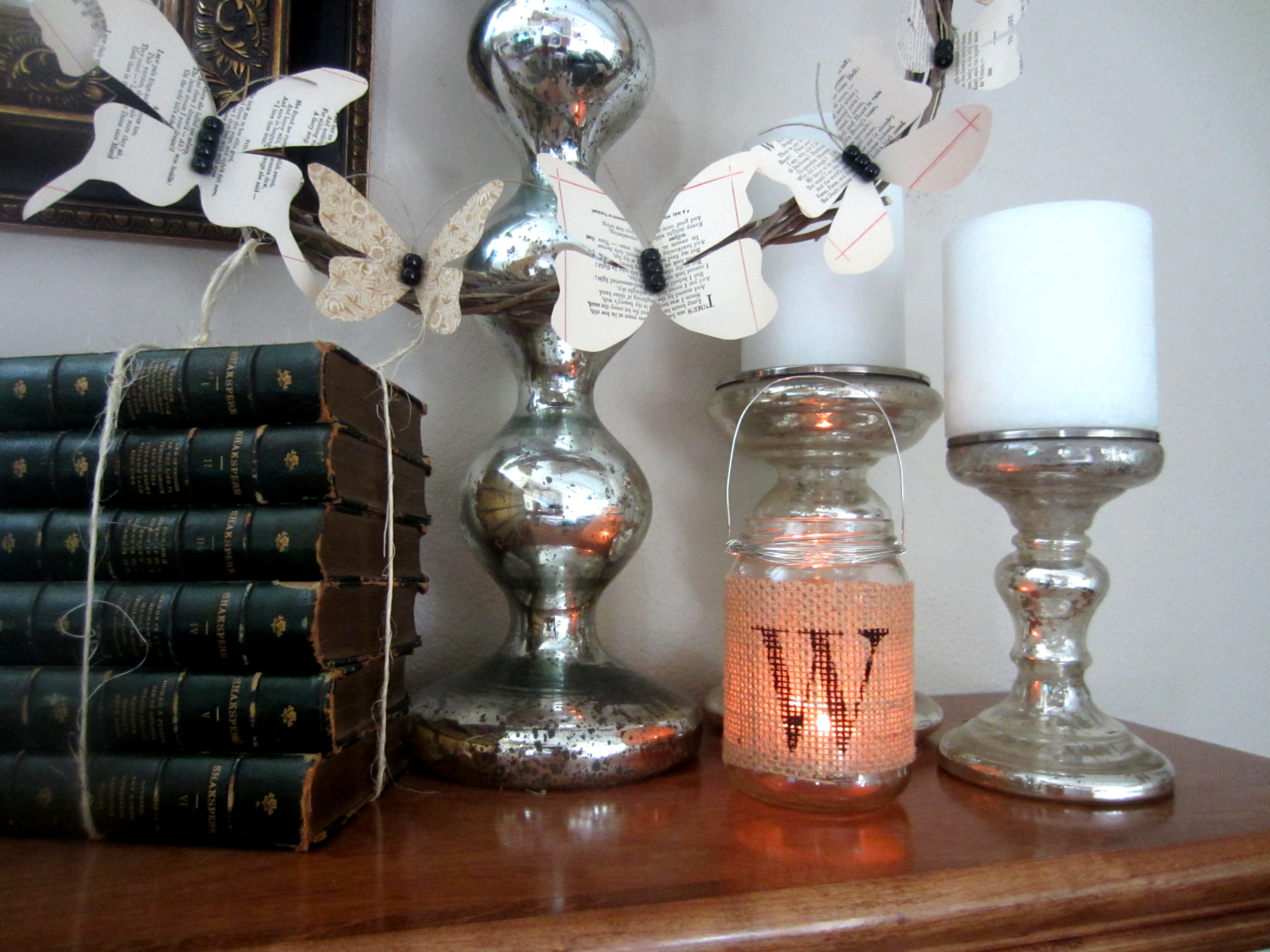 DIY Recycled Jar Tea Light DIY Inspired