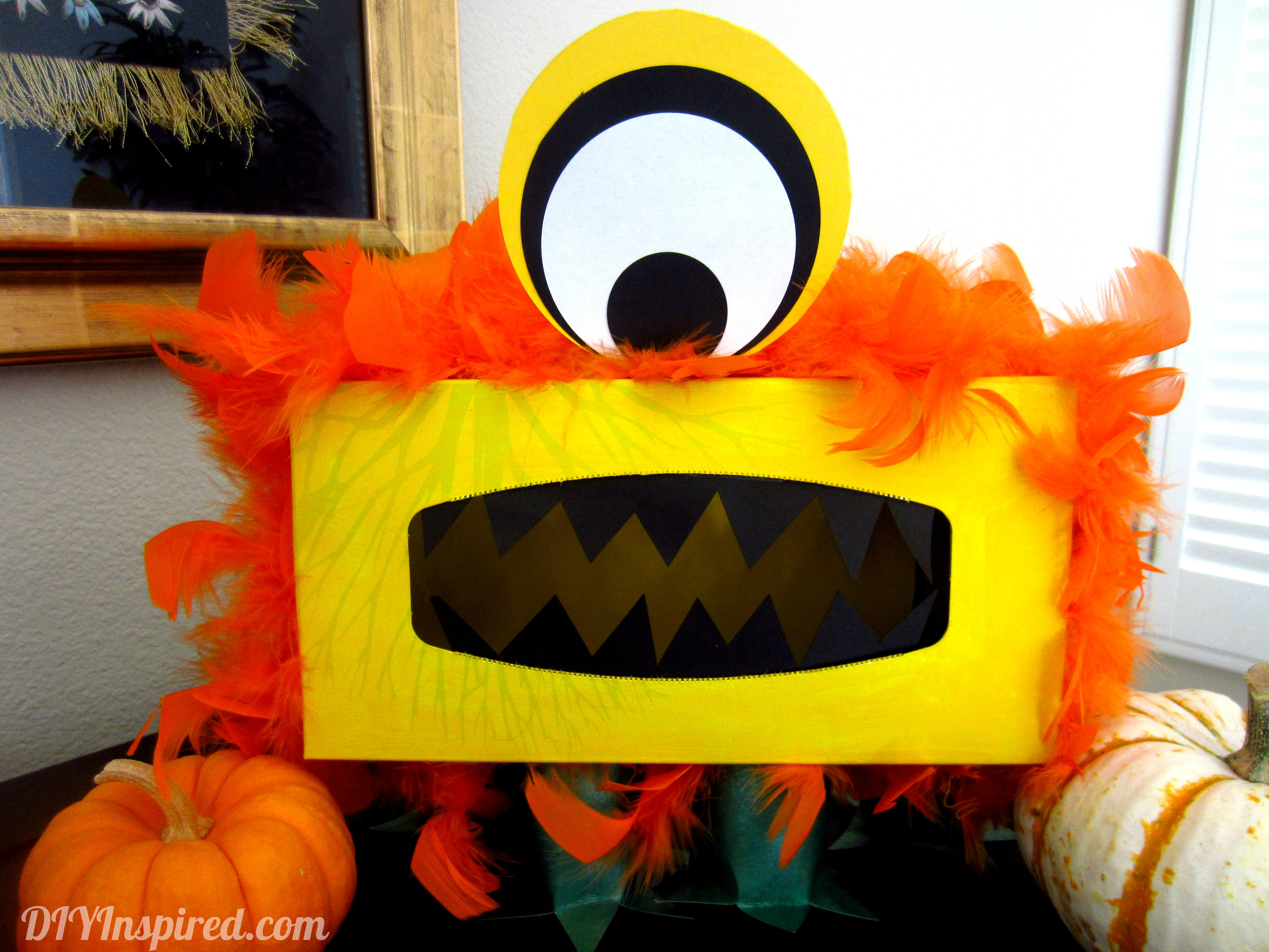 Tissue Box Monster DIY Inspired