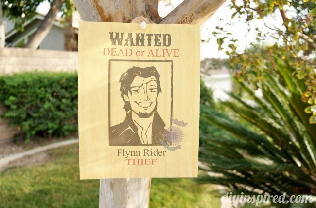 Flynn Rider Wanted Poster Printable - DIY Inspired