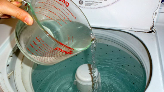 How To Clean Washing Machine Naturally Clean A Top Loading Washer
