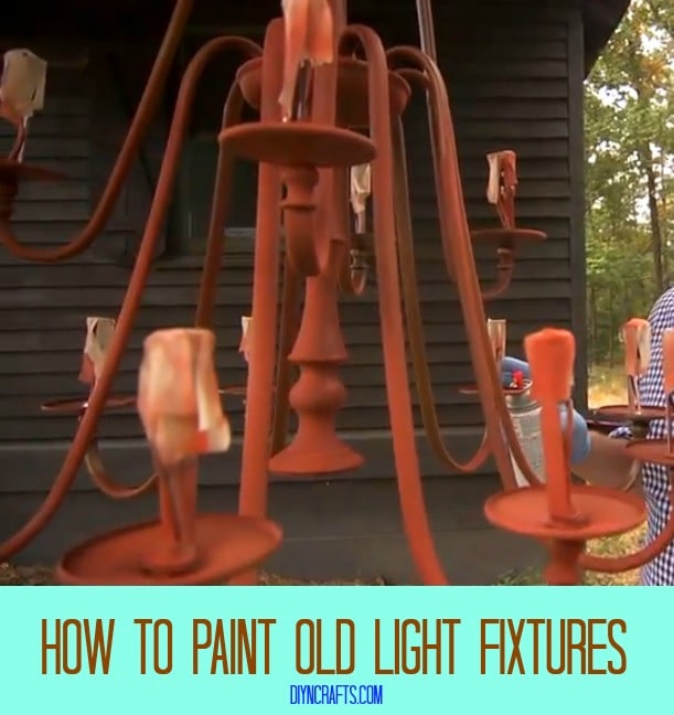 Awesome Home Décor DIY How to Paint Old Light Fixtures DIY & Crafts