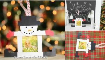 Download Free Creative Winter Craft Diy Snowman Made From Plastic Cups Diy Crafts PSD Mockup Template