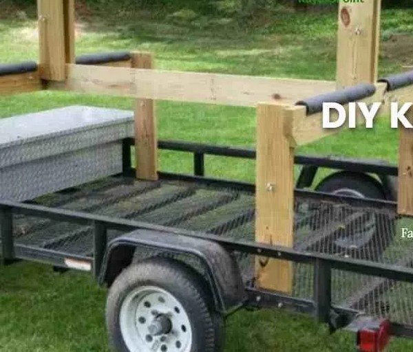 23 DIY Kayak Trailer Ideas For Organization DIYnCrafty