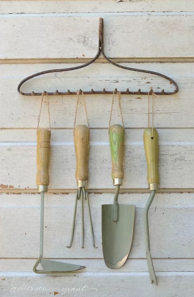 25 DIY Garden Tool Storage Plans DIYnCrafty