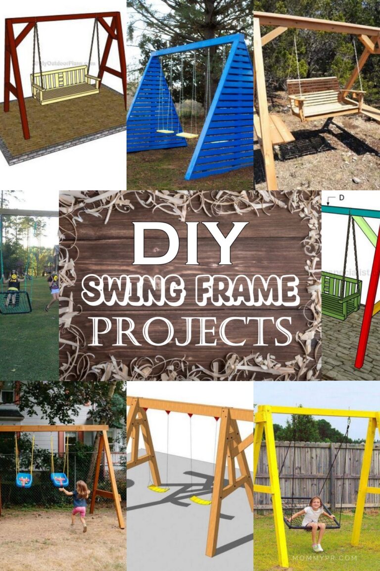 20 DIY Swing Frame Projects DIYnCrafty