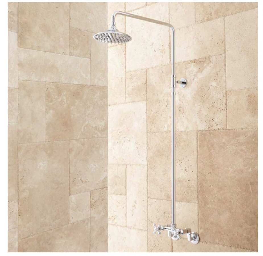 Rainfall shower connect chrome pipe to taps outlet DIYnot Forums