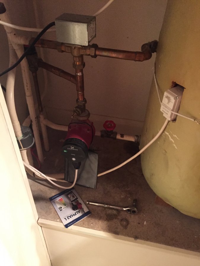 Shower booster install DIYnot Forums