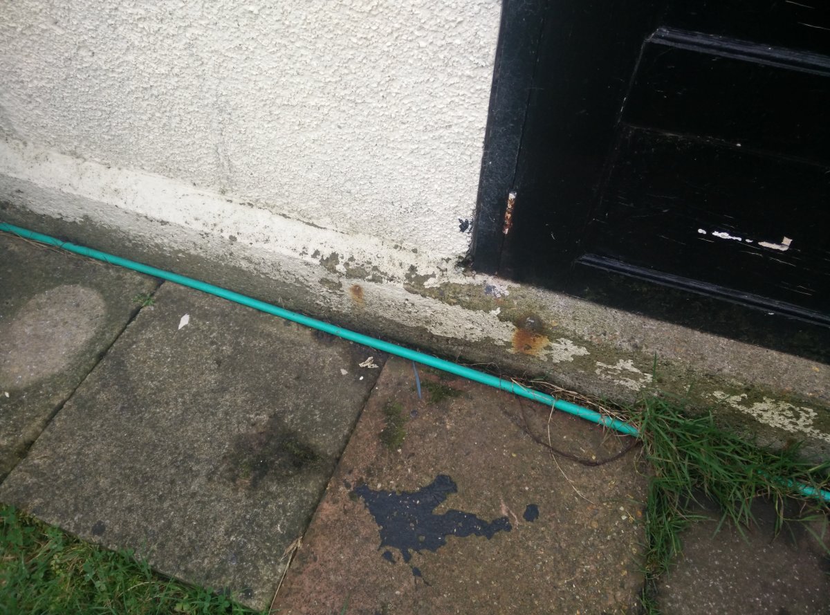 Damp at the bottom edges of inside of garage DIYnot Forums