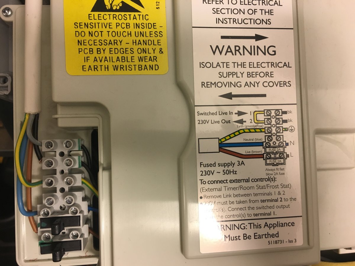 Hive & Baxi DuoTec 33 Combi Wiring Headache (Doesnt turn heating on