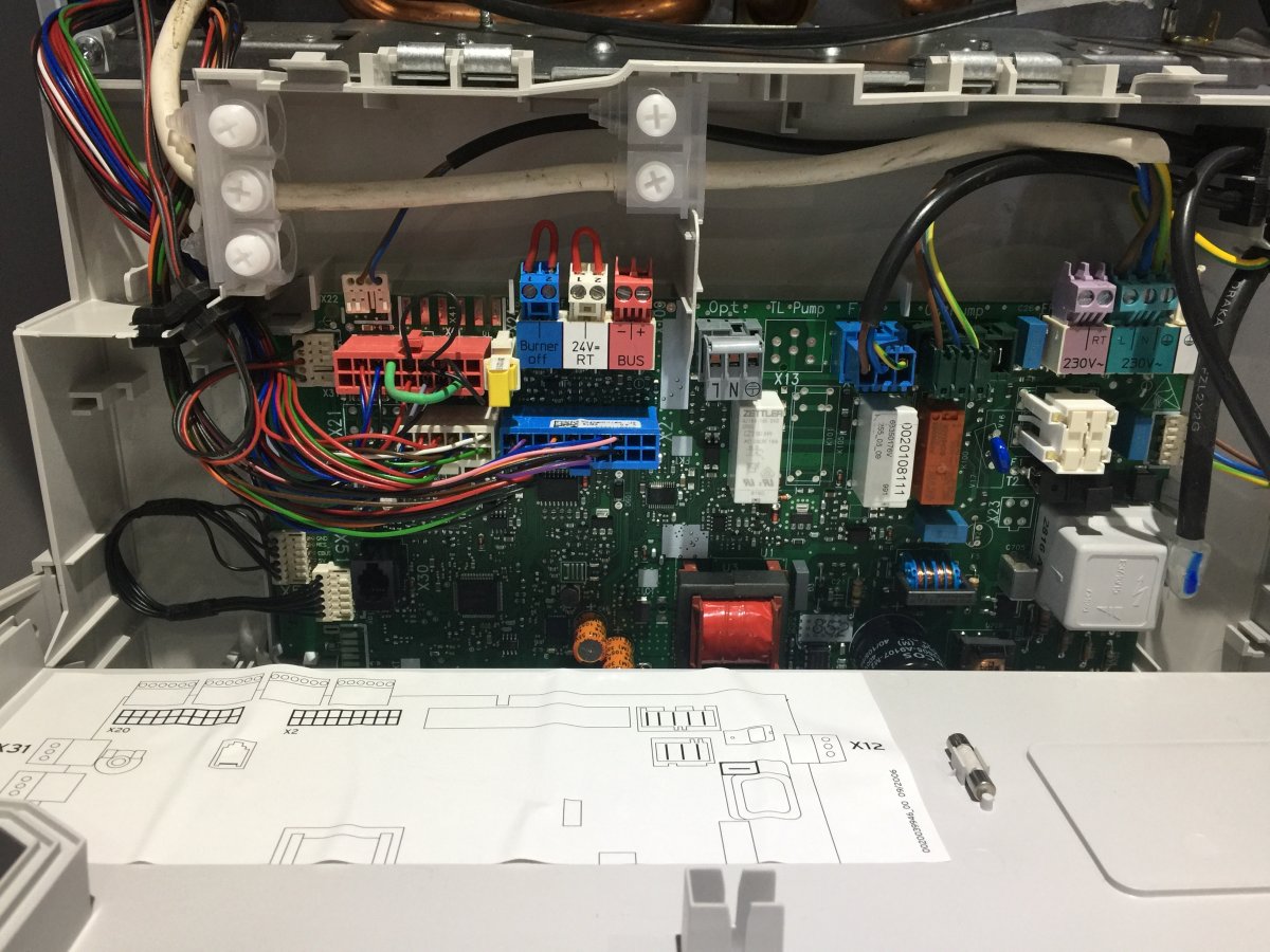 How to install a Hive Thermostat to a Vaillant 938 Combi Boiler