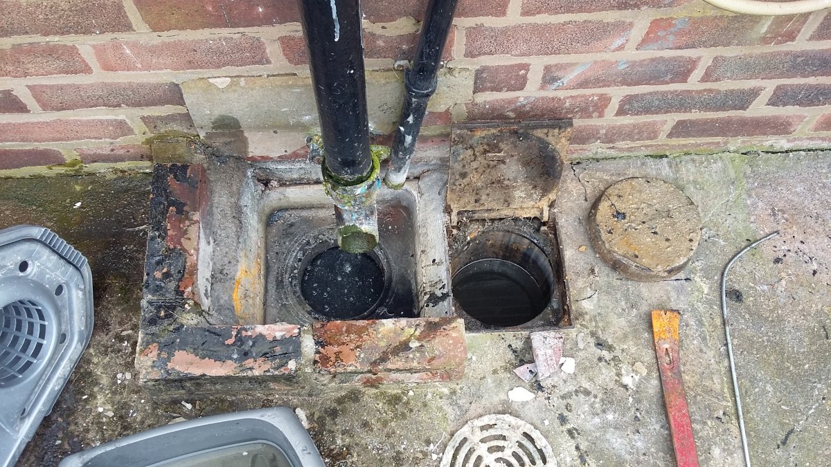 Outside drain problem DIYnot Forums