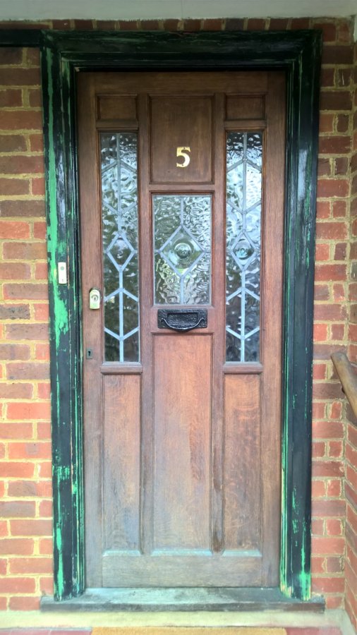 Finishing external wooden door DIYnot Forums