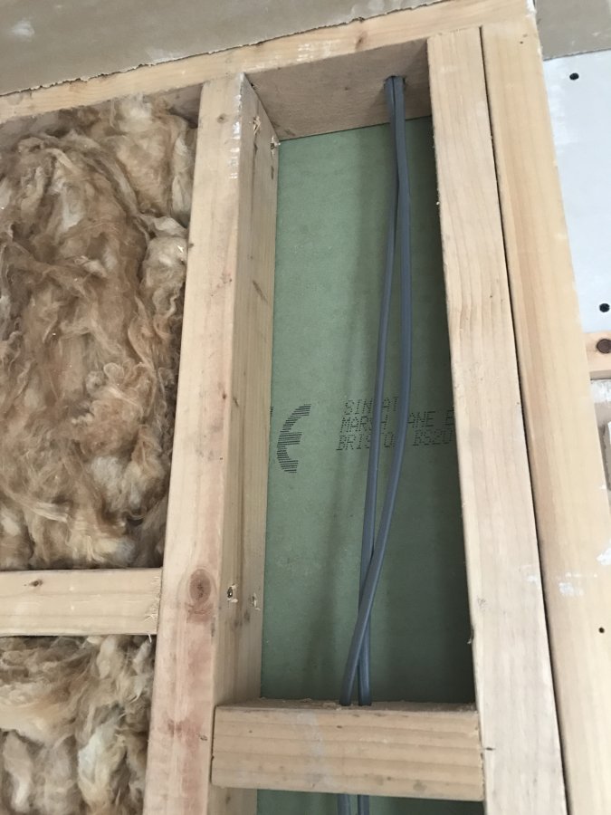 Would you insulate near a wire? | DIYnot Forums