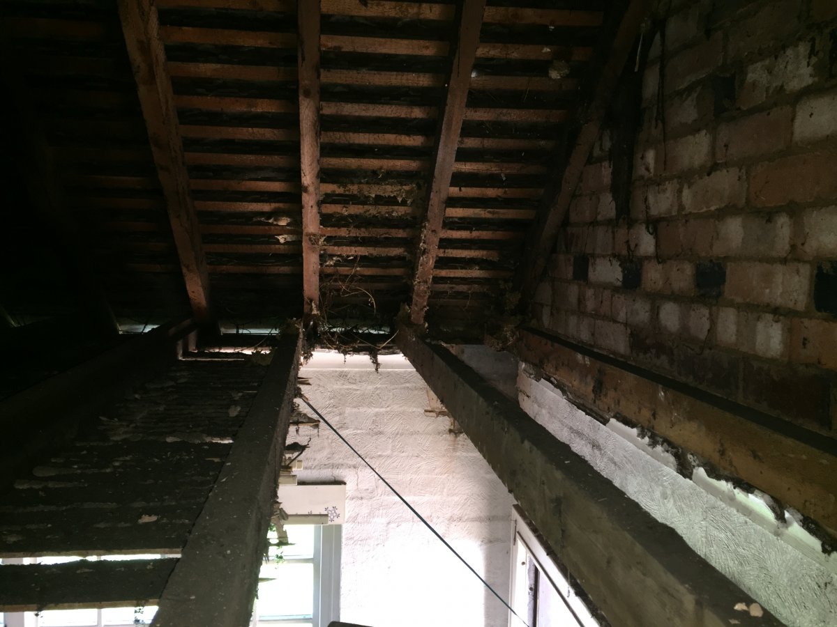 Removing ceiling joists causes roof collapse DIYnot Forums