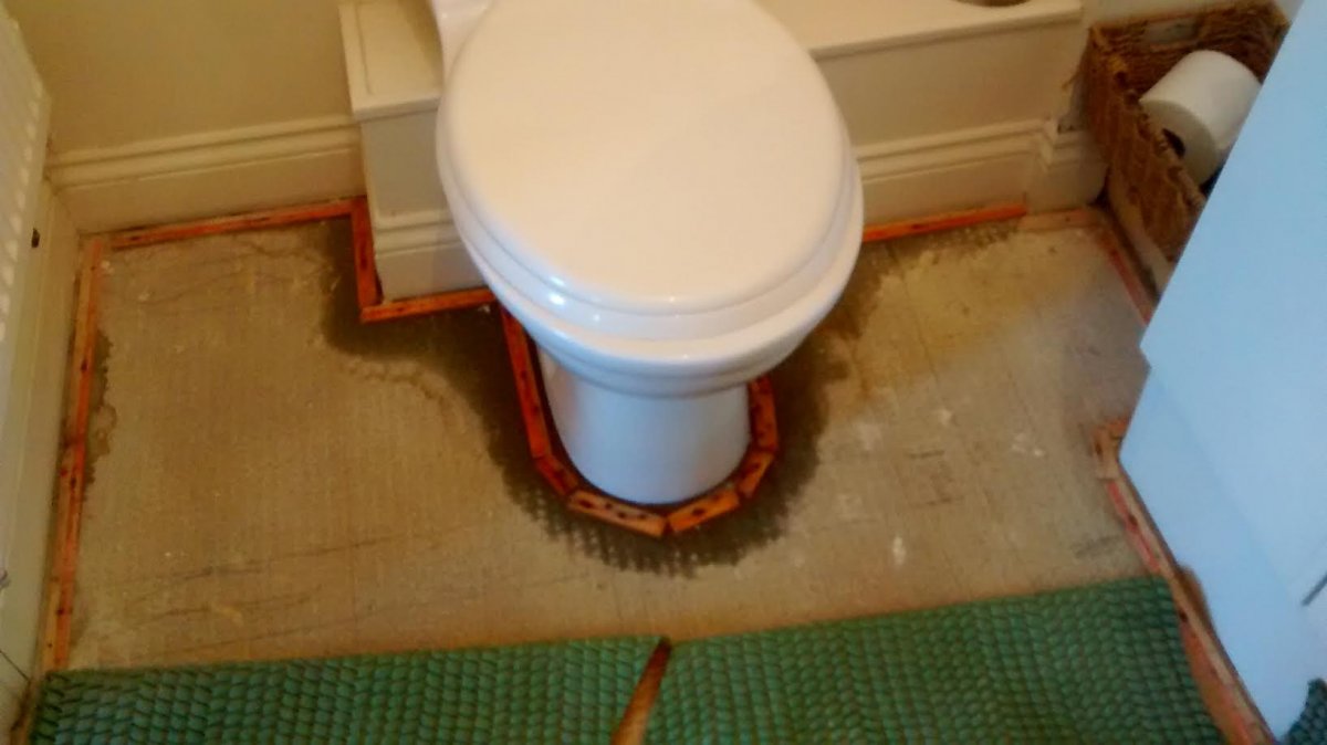 Did I flood my own toilet? DIYnot Forums
