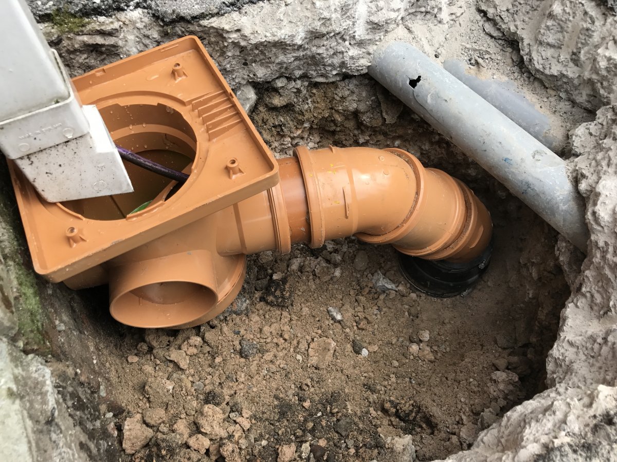 New uPVC Underground Drain Fittings Seeping Page 3 DIYnot Forums