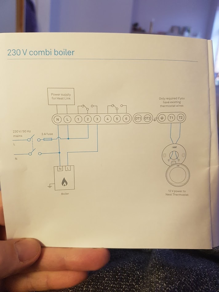 Wiring Nest to Glo Worm 30CXi boiler DIYnot Forums