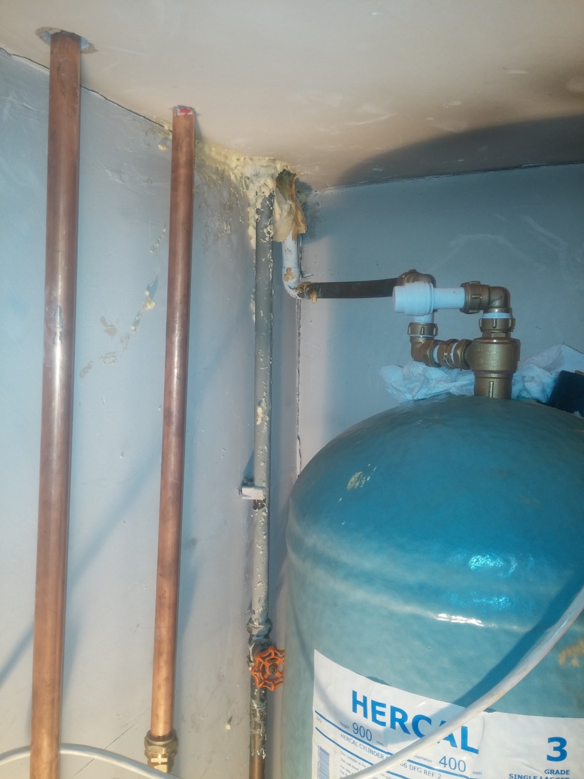 Hot water spluttering since installing Flange DIYnot Forums