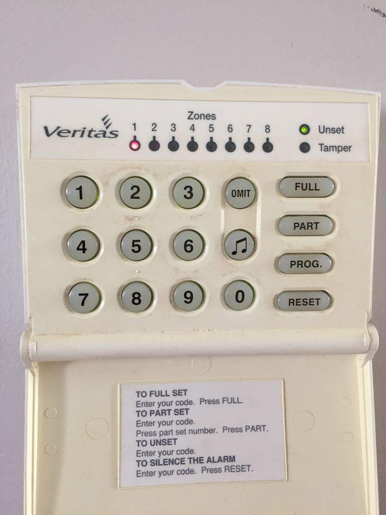 Veritas Alarm wont set DIYnot Forums